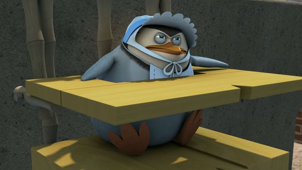 Os Pinguins de Madagascar - Dorme passarinho / Olha a cobra