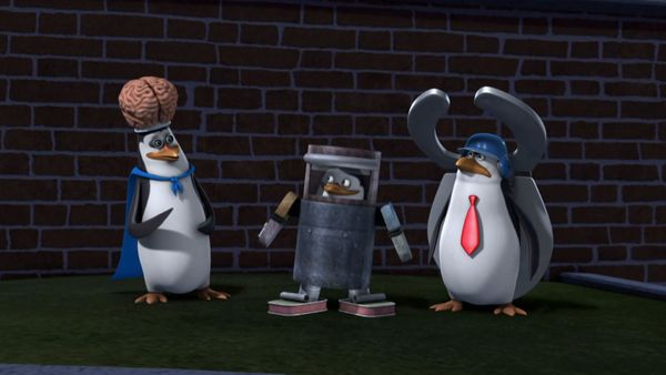 Os Pinguins de Madagascar - Os super-heróis / Operação: milk-shakespeare