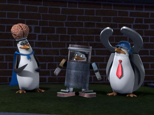 Os Pinguins de Madagascar - Os super-heróis / Operação: milk-shakespeare