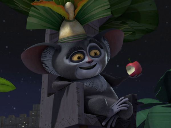 Os Pinguins de Madagascar - A visita do tio Nigel / Maurice em paz