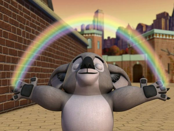 Os Pinguins de Madagascar - Boa noite ninja / Fazendo o cerco