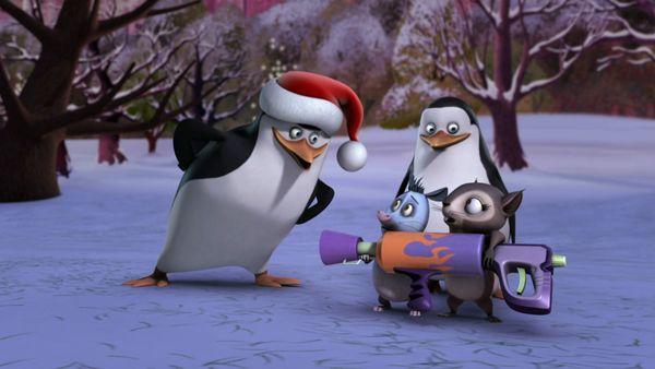 Os Pinguins de Madagascar - A noite toda antes do Natal