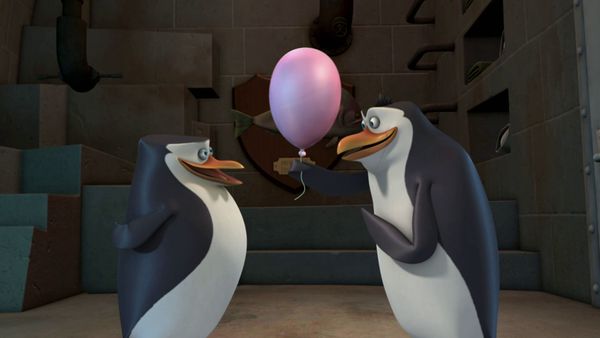 Os Pinguins de Madagascar - Tira a mão daí / Aprendiz de pinguim