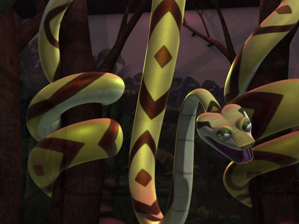 Os Pinguins de Madagascar - Dia e noite / Cobra criada
