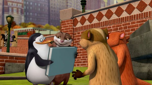 The Penguins of Madagascar LT - El amigo de la caja / Orgullos de tejón