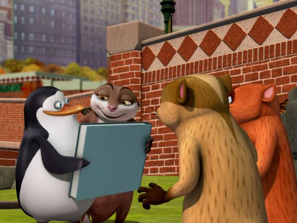 The Penguins of Madagascar LT - El amigo de la caja / Orgullos de tejón