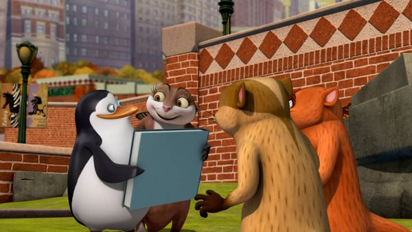 Os Pinguins de Madagascar - Amigo dentro da caixa / Orgulho de texugo