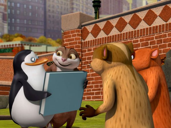 Os Pinguins de Madagascar - Amigo dentro da caixa / Orgulho de texugo