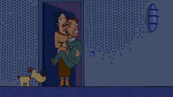 Corneil et Bernie - Interdit aux chiens / Surprise