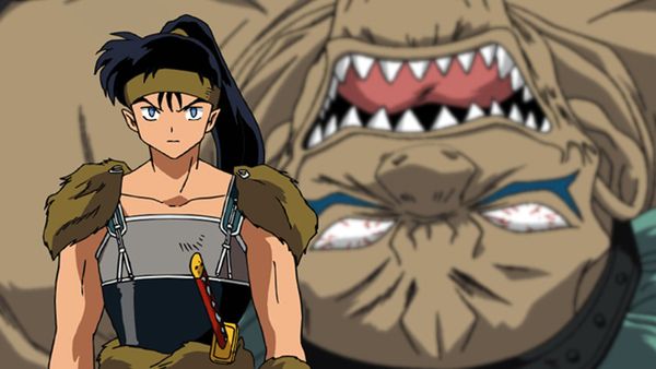 Inuyasha - Os Youkais Lobos são Atacados por um Zumbi