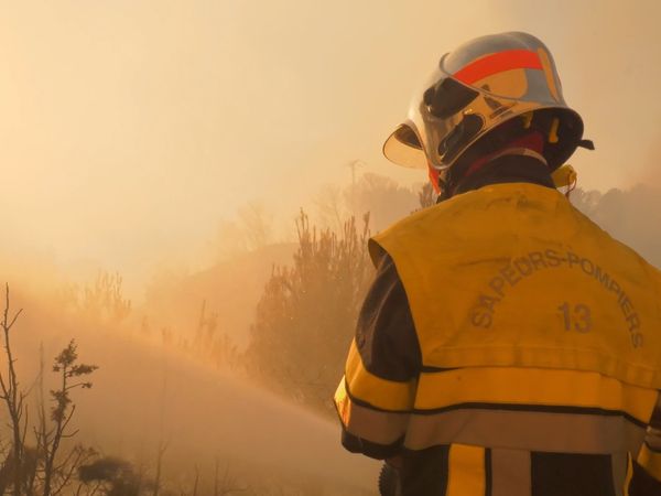 Firefighters in the Heart of Danger - Historic Fire