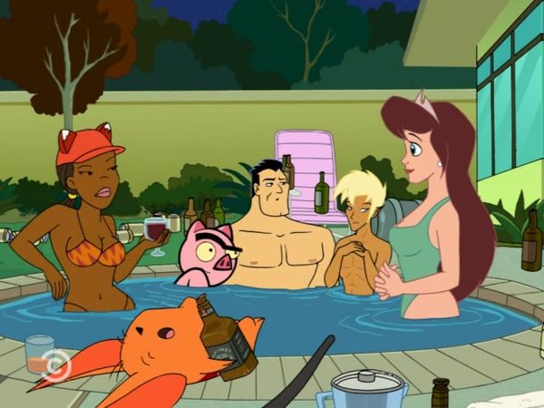 Drawn Together - Hot Tub