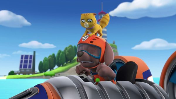 PAW Patrol LT - Una gat-ástrofe / Los cachorros salvan el tren