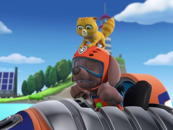PAW Patrol LT - Una gat-ástrofe / Los cachorros salvan el tren
