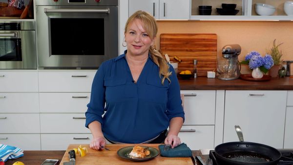 America's Test Kitchen - Butter-Basted Fish and Succotash