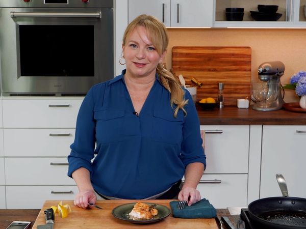America's Test Kitchen - Butter-Basted Fish and Succotash