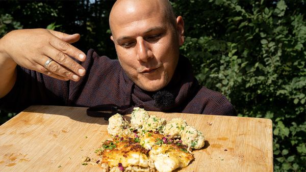 Cook out - draußen auf´kocht! DE - Knusprige Parmesanbarsche