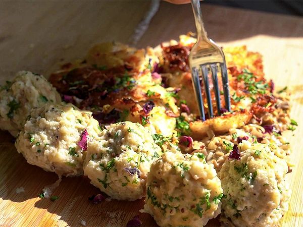 Cook out - draußen auf´kocht! DE - Knusprige Parmesanbarsche
