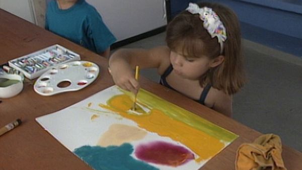 Teletubbies - Painting Swings