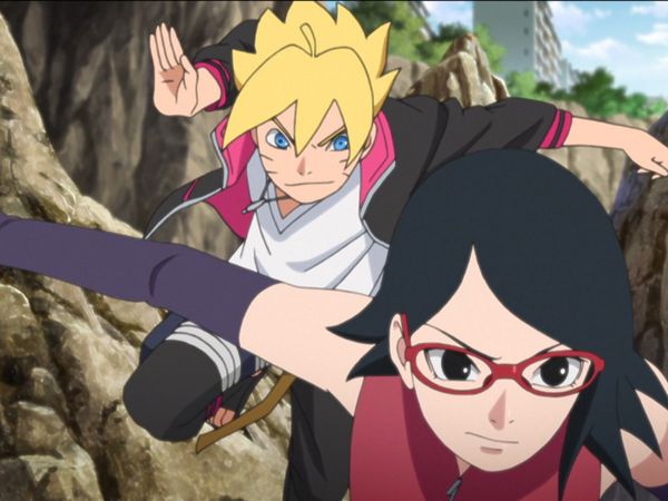 Boruto: Naruto Next Generations - Boruto y Sarada