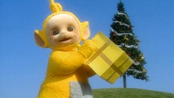 Teletubbies - Making Christmas Cards