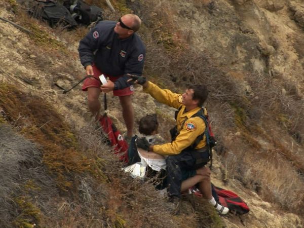 Lifeguard! - Paraglider Cliff Rescue!