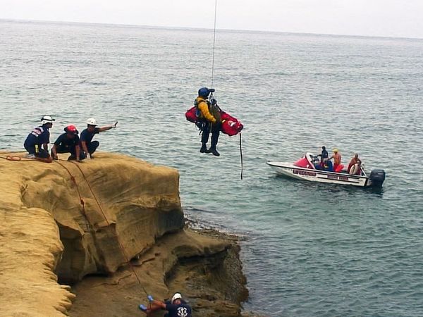 Lifeguard! - Helicopter Cliff Extraction!