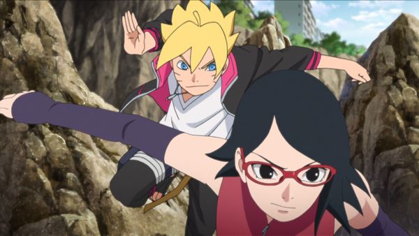 Boruto: Naruto Next Generations - Boruto e Sarada
