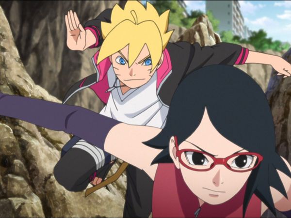 Boruto: Naruto Next Generations - Boruto e Sarada