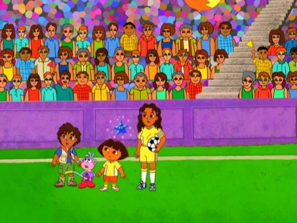 Dora, a Aventureira - Dora salva o jogo