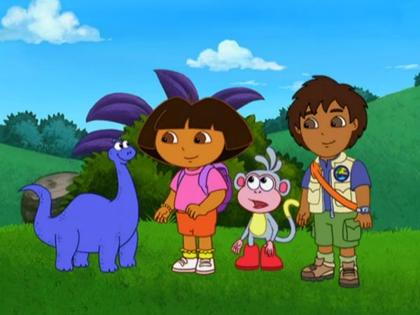 Dora, a Aventureira - Bebê Dinossauro