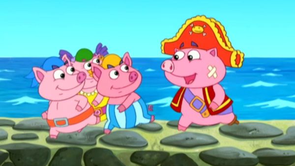 Dora, a Aventureira - A aventura de Dora, a pirata, Parte 1