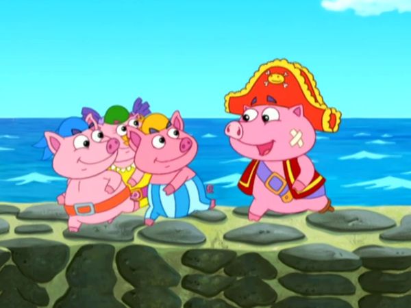 Dora, a Aventureira - A aventura de Dora, a pirata, Parte 1