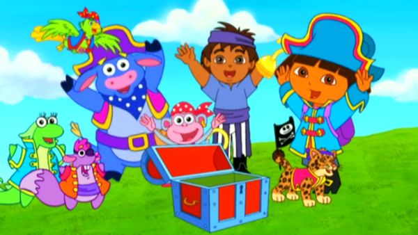 Dora, a Aventureira - A aventura de Dora, a pirata, Parte 2