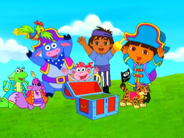 Dora, a Aventureira - A aventura de Dora, a pirata, Parte 2