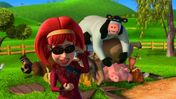 Back at the Barnyard - Salvando a la Sra. Beady / El Granjero tiene novia