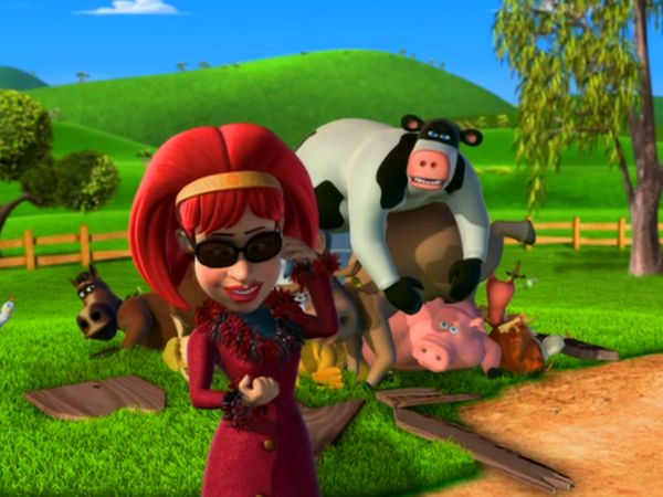 Back at the Barnyard - Salvando a la Sra. Beady / El Granjero tiene novia