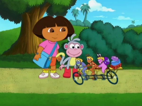 Dora The Explorer LT - El primer viaje de Dora