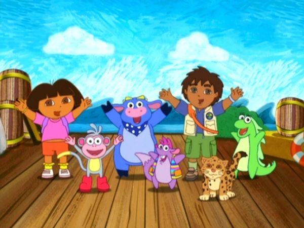 Dora The Explorer LT - La aventura pirata de Dora - PARTE UNO