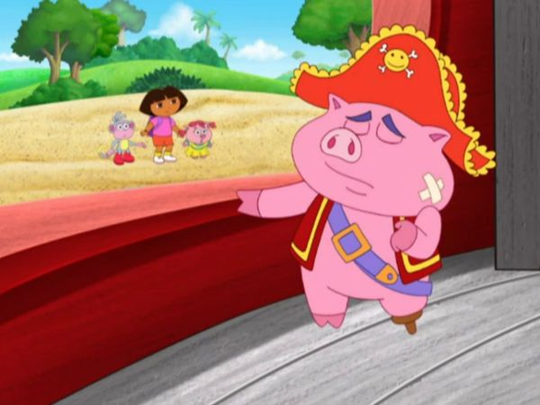 Dora The Explorer LT - La caza del tesoro pirata