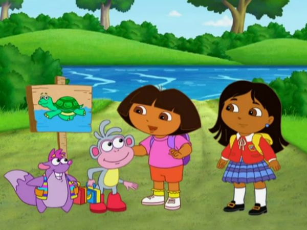 Dora The Explorer LT - El primer día de escuela