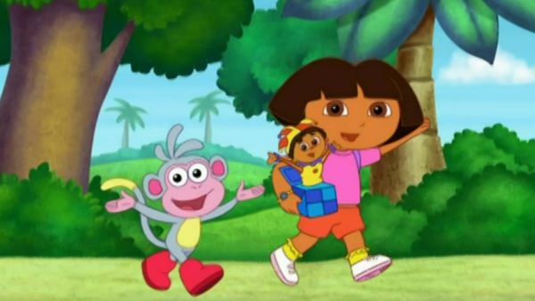 Dora The Explorer LT - El muñeco de resorte de Dora