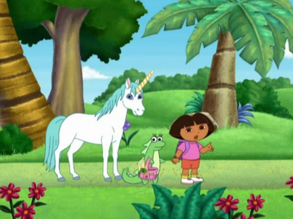 Dora The Explorer LT - Las flores unicornio de Isa
