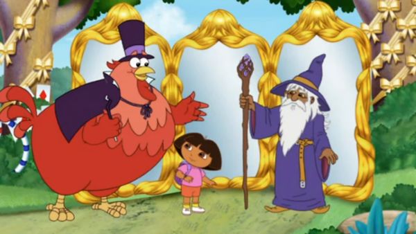 Dora, a Aventureira - A Varinha Mágica da Grande Galinha Vermelha.