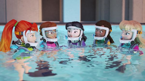 Friends: Girls on a Mission - Le Scuba