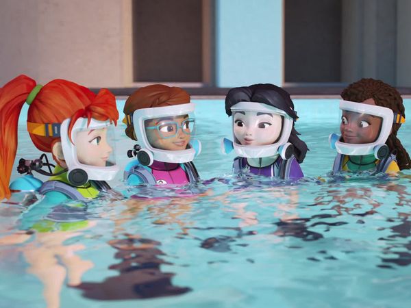 Friends: Girls on a Mission - Le Scuba