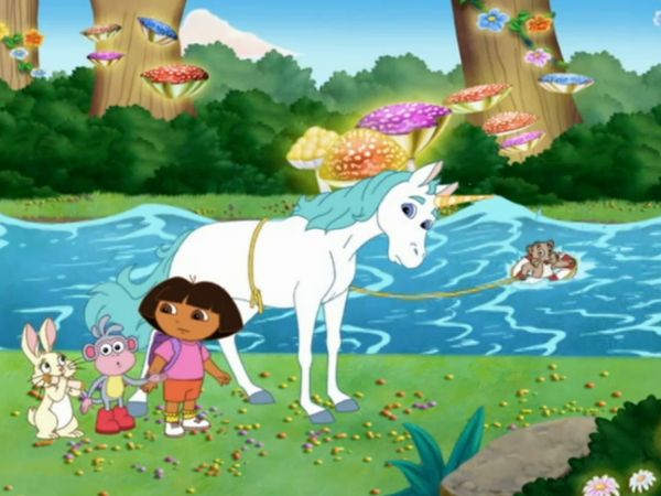 Dora, a Aventureira - Aventuras de Dora na Floresta Encantada, Parte 1: O Conto do Rei Unicórnio