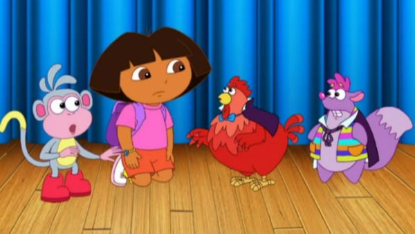 Dora The Explorer LT - El show de magia del Gran Pollo Rojo