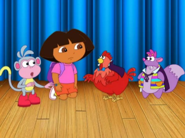 Dora The Explorer LT - El show de magia del Gran Pollo Rojo