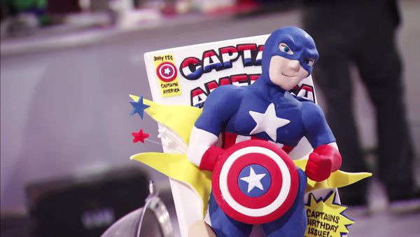 Cake Wars - Captain America